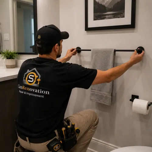 Bathroom Accessory Installation